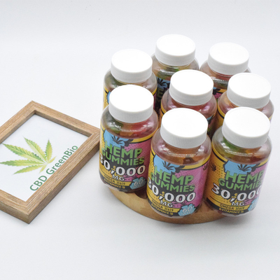 220g CBD puro gomoso para la vitamina B de la vitamina E del sueño impulsa la mejora del humor de la energía