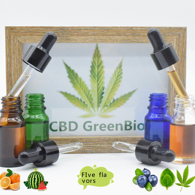 Ansiedad amplia del espectro que reduce el aceite crudo 500mg 1000mg 2000mg de CBD