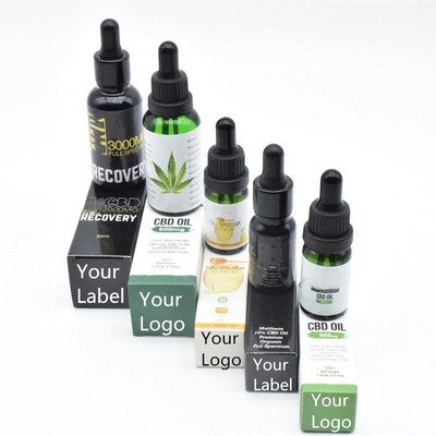 Aceite amplio THC del espectro CBD del ODM del OEM libre para el cuidado sano 500mg 1000mg