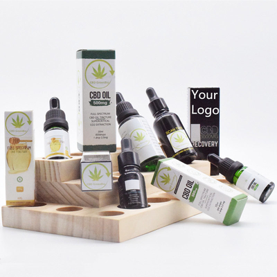 Liberación del dolor del aceite 500mg 1000mg 5%-30% del tinte del ODM CBD del OEM