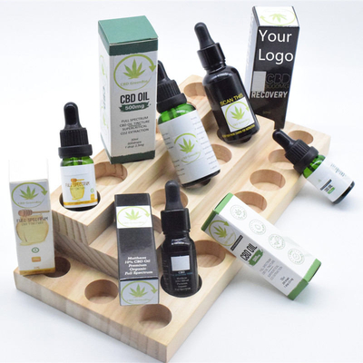 Liberación del dolor del aceite 500mg 1000mg 5%-30% del tinte del ODM CBD del OEM