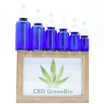 el soldado medicinal del propósito CBD del aceite Sativa de 10ml 20ml etiqueta el líquido amarillo