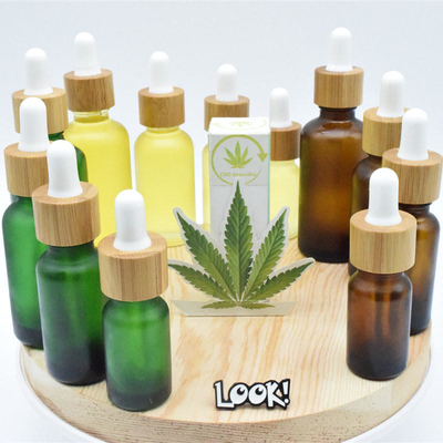Uso personal de la forma líquida del aceite 20ml 30ml del tinte del extracto CBD de MCT