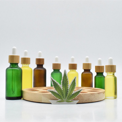 Uso personal de la forma líquida del aceite 20ml 30ml del tinte del extracto CBD de MCT