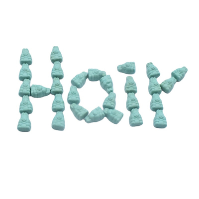 Vitamina azul verde H 60 Gummies de los suplementos de la vitamina de la biotina de Biotech E133 por la botella