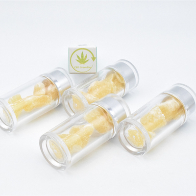 Las plantas del cáñamo extrajeron la cera el 80% el 95% del aislante de CBD para fumar que frotaba