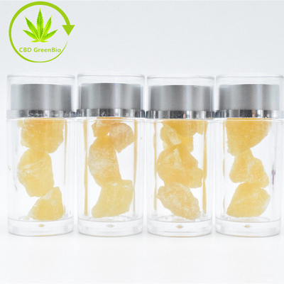 Las plantas del cáñamo extrajeron la cera el 80% el 95% del aislante de CBD para fumar que frotaba