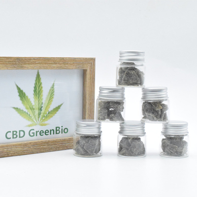 Migaja de la cera del lenguado CBD del humo 10 gramos por disponibilidad libre de la botella THC alta bio