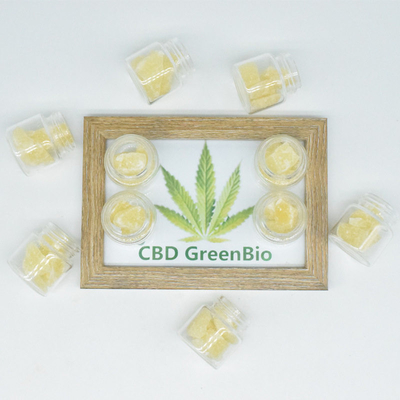 Cera pura el 95% de la extracción CBD de la flor del cáñamo para la CLAR que frota probada