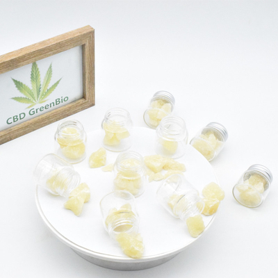 Cera pura el 95% de la extracción CBD de la flor del cáñamo para la CLAR que frota probada