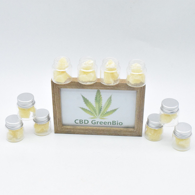 Cera pura el 95% de la extracción CBD de la flor del cáñamo para la CLAR que frota probada