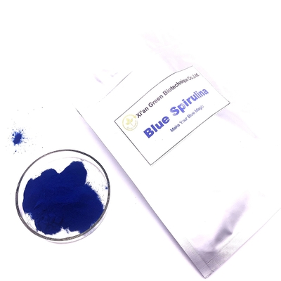 La ficocianina azul de Spirulina de los colorantes alimentarios naturales puros del ISO pulveriza el valor E18