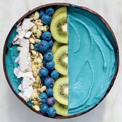 Colorantes alimentarios naturales azules E18 0.1g 0.5g 1g de Spirulina por 1000ml