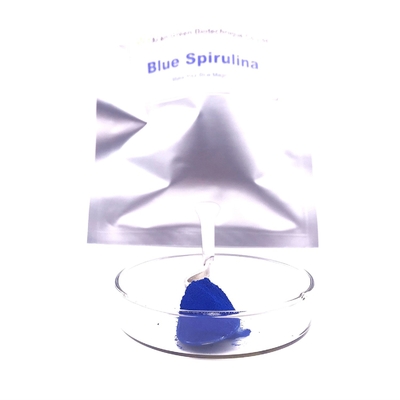 Polvo azul orgánico del 100% Spirulina soluble en agua para el cuenco de Acai