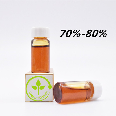 Prueba THC bajo de la CLAR del aceite 10g 50g de la ansiedad CBD del destilado del 80% para Nutraceuticals