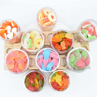 gomoso comestible de 25mg CBD
